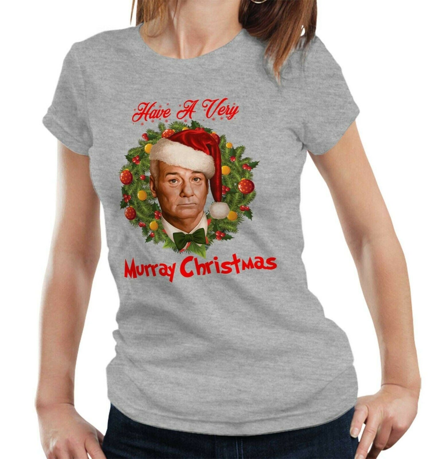 Have A Very Murray Christmas Tshirt Fitted Ladies
