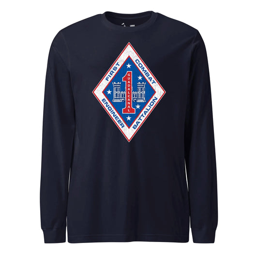 1st Combat Engineer Battalion Long Sleeve T-Shirt