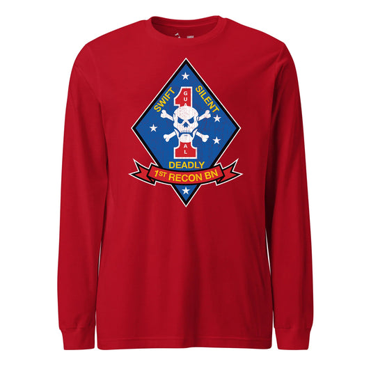 1st Recon Battalion Long Sleeve T-Shirt