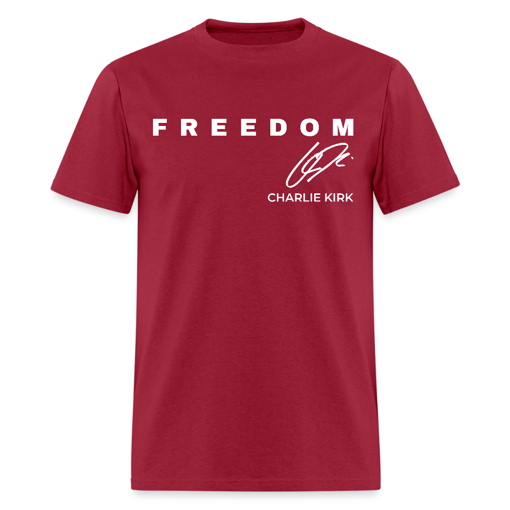 Charlie Kirk Freedom American Flag T Shirt - 2