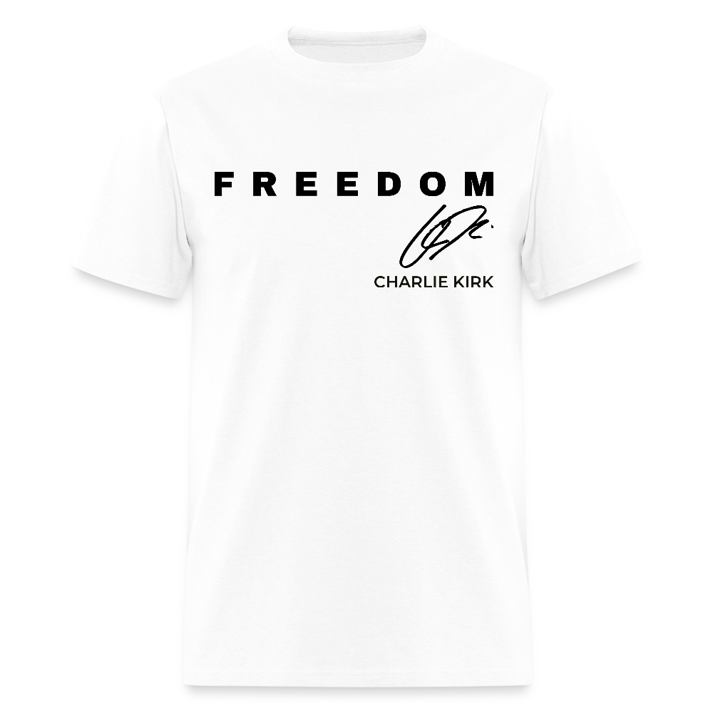Freedom Charlie Kirk Just Because You Are Offended T Shirt