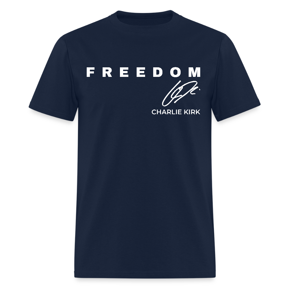 Charlie Kirk Freedom American Flag T Shirt - 2