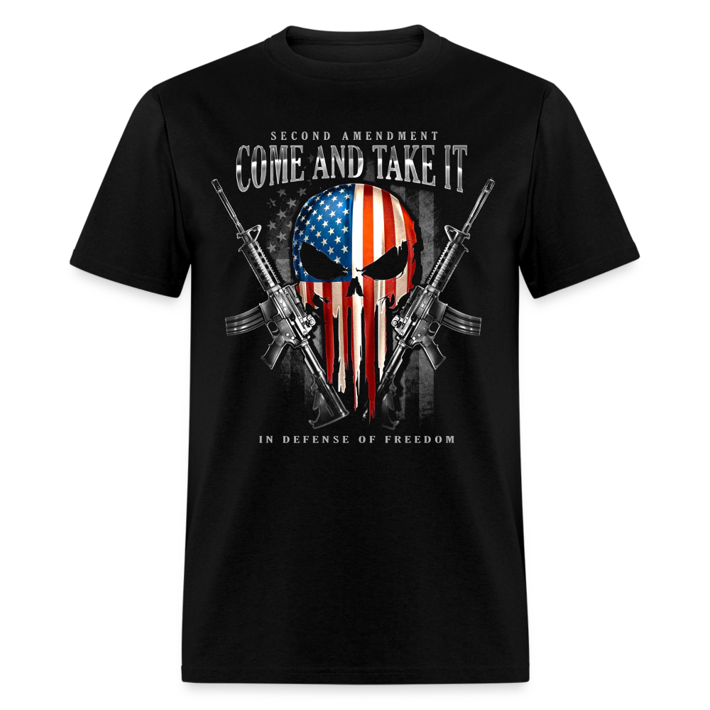 Second Amendment Come And Take It In Defense Of Freedom T Shirt