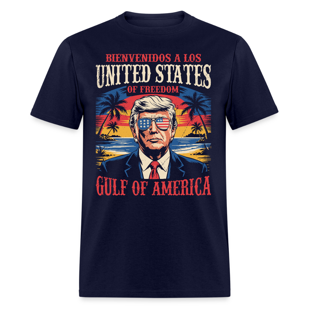 Bienvenidos a los United States of Freedom Gulf of America T Shirt