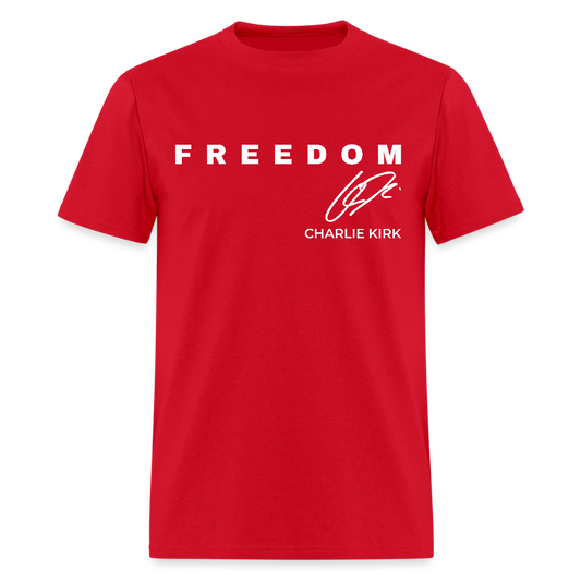 Freedom Charlie Red White and Blueberries US Flag T Shirt