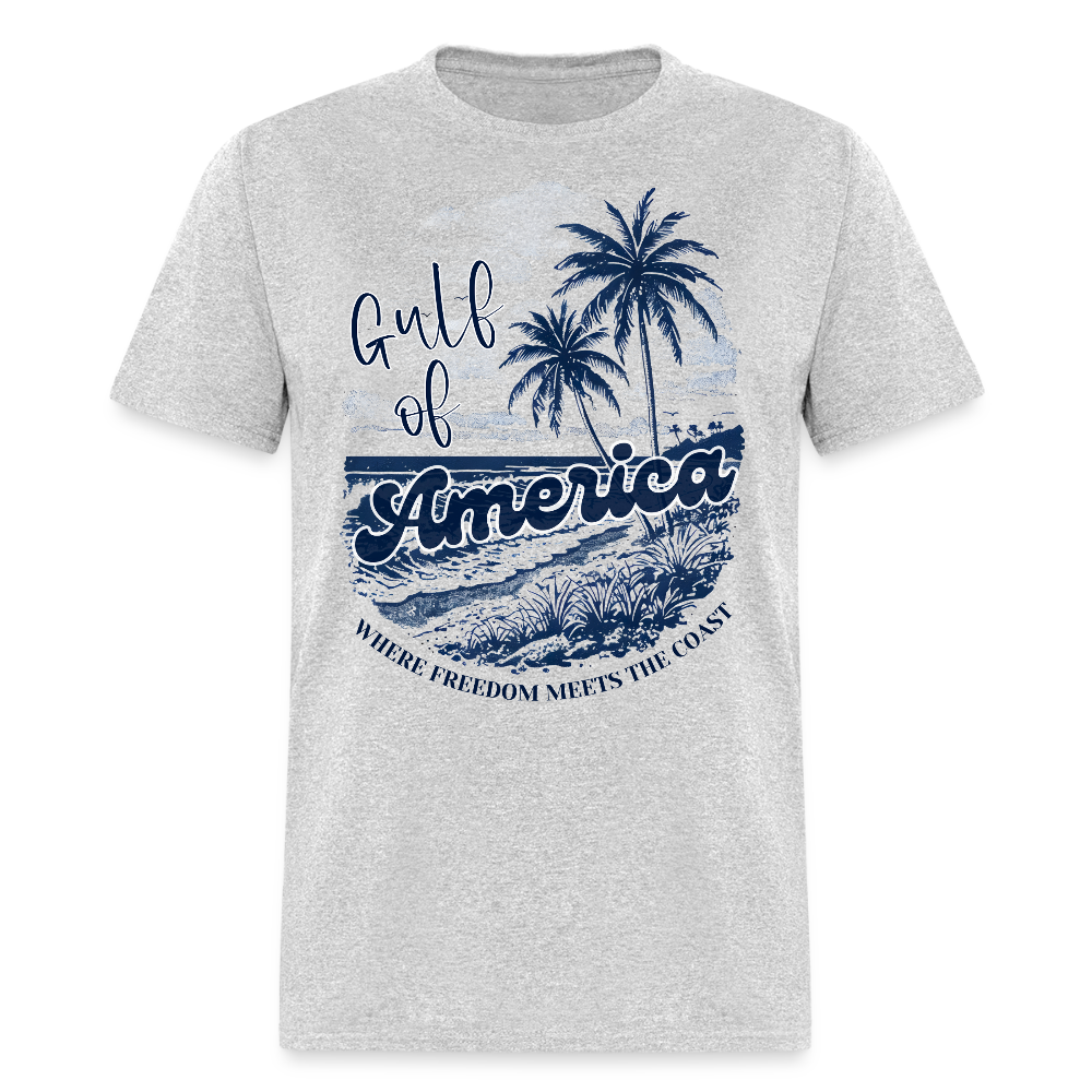 Gulf Of America Where Freedom Meets The Coast T Shirt