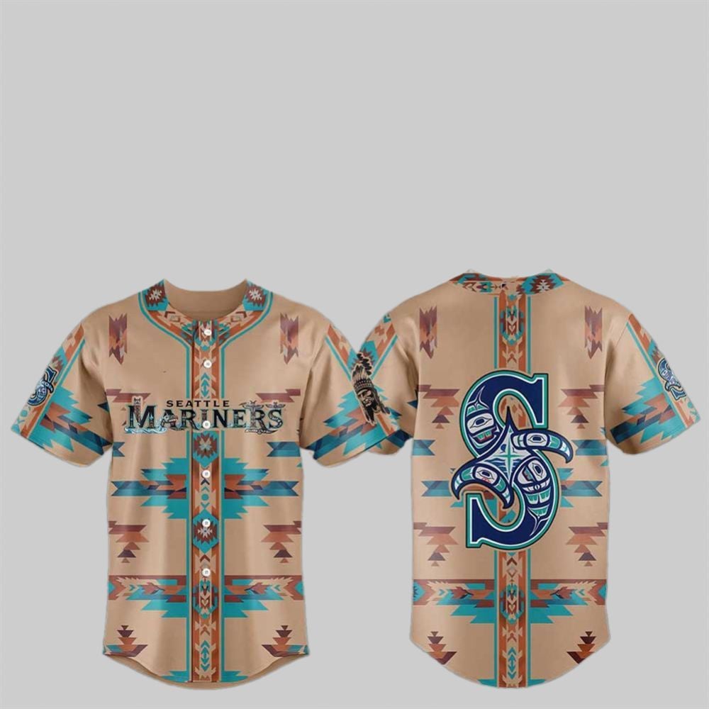 2025 Mariners Native American Heritage Jersey - Grishko.com