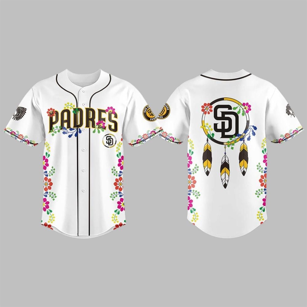 2025 Padres Native American Heritage Night Jersey - Grishko.com