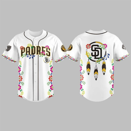 2025 Padres Native American Heritage Night Jersey - Grishko.com