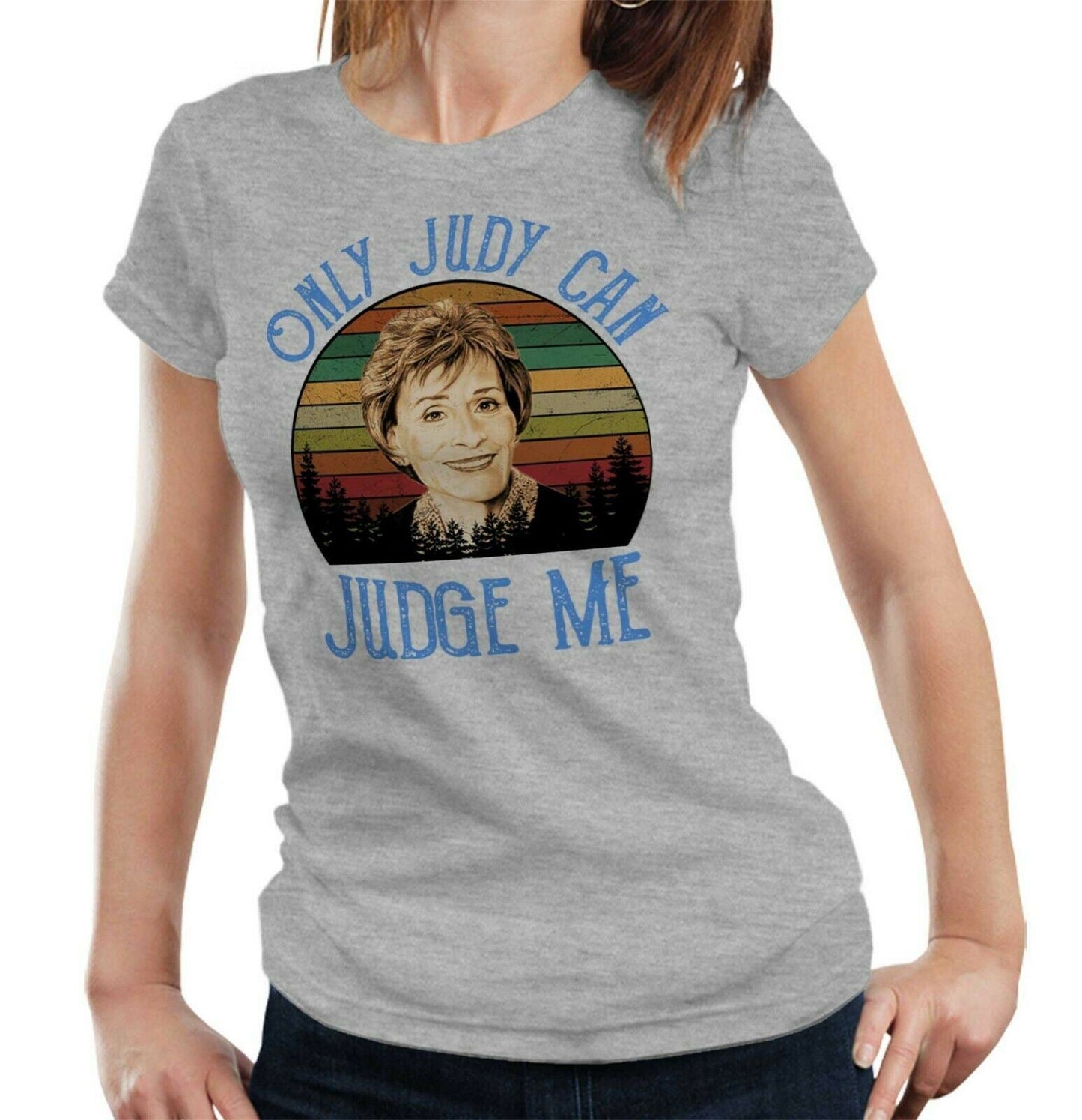 Only Judy Can Judge Me 2 Retro Tshirt Ladies