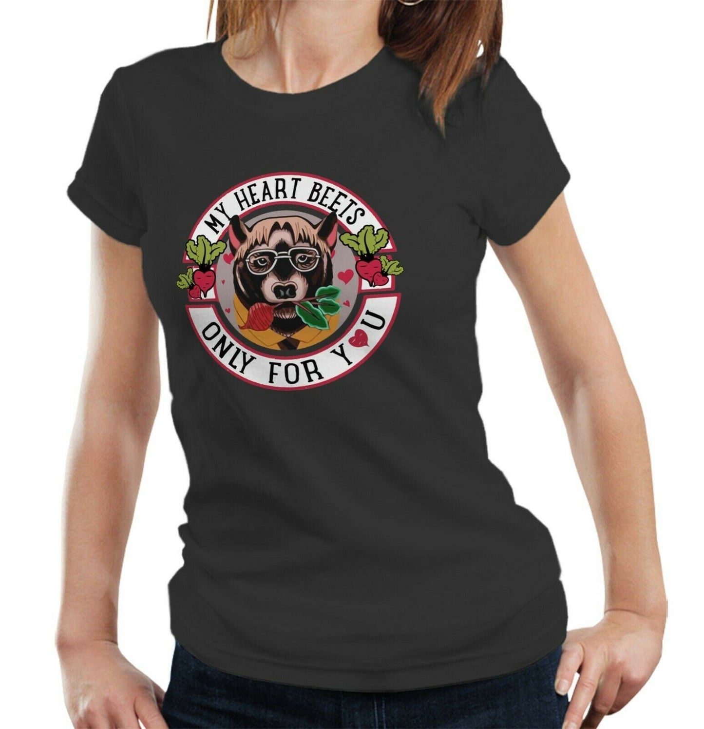 My Heart Beets Tshirt Unisex & Kids Style001