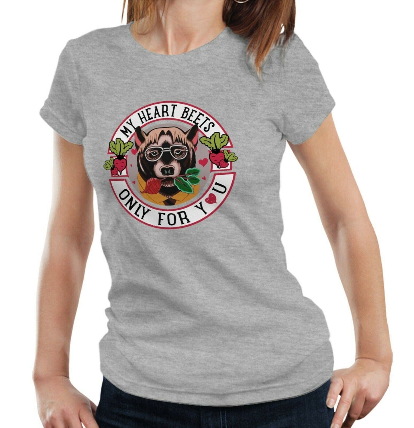 My Heart Beets Tshirt Unisex & Kids Style001