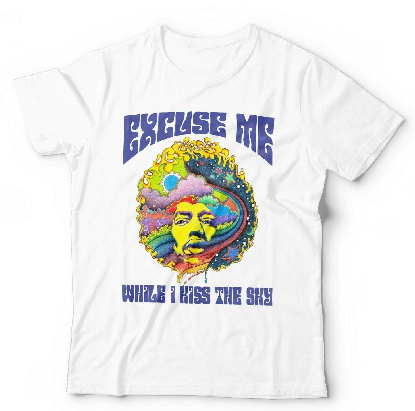 Excuse Me While I Kiss The Sky Tshirt Unisex & Kids