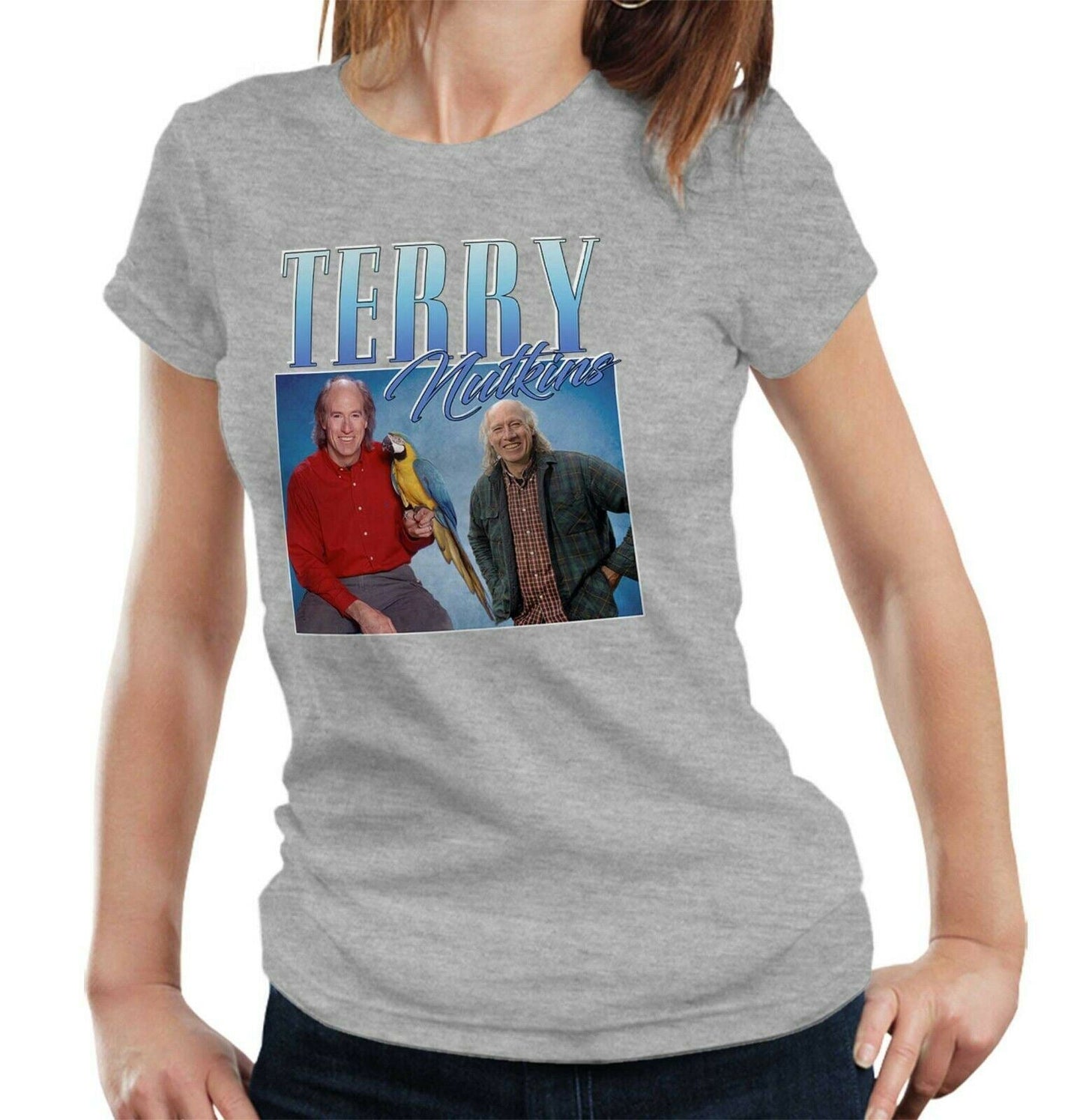 Terry Nutkins Appreciation Tshirt Fitted Ladies