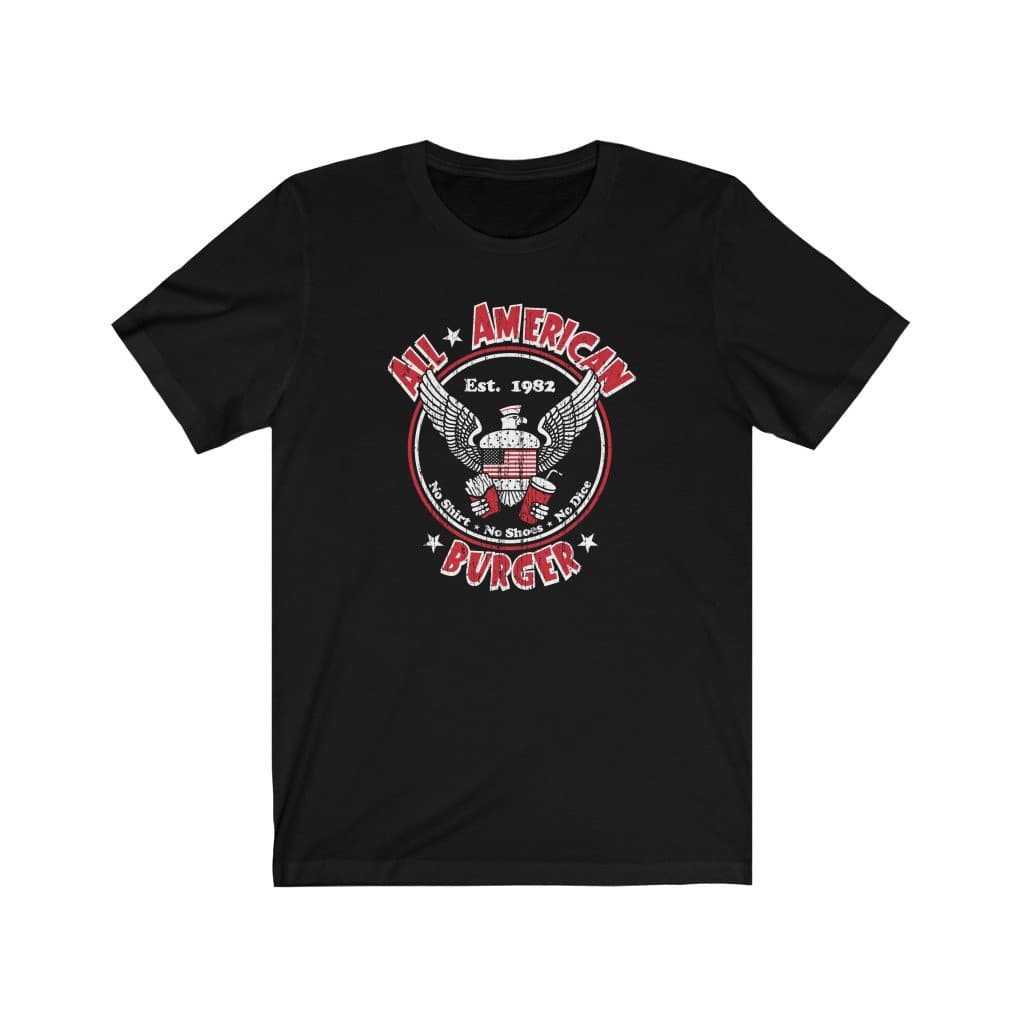 All American Burger Men's/Unisex Super Soft Tee