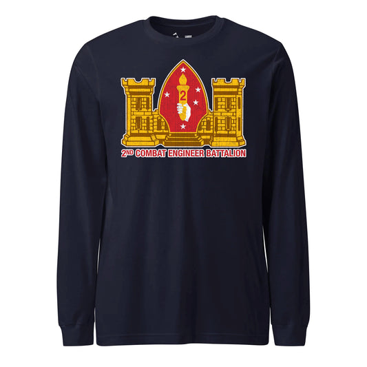 2nd Combat Engineer Battalion Long Sleeve T-Shirt