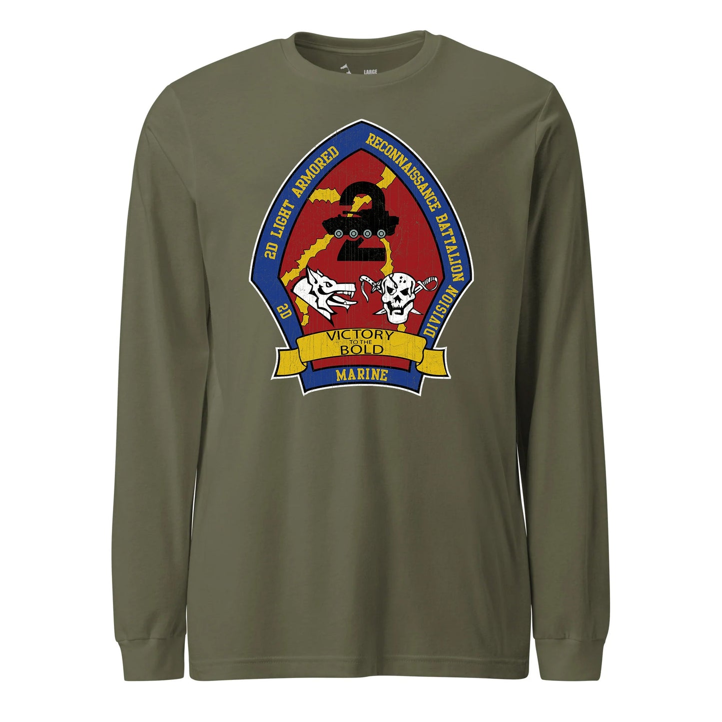 2nd Light Armored Reconnaissance Battalion Long Sleeve T-Shirt