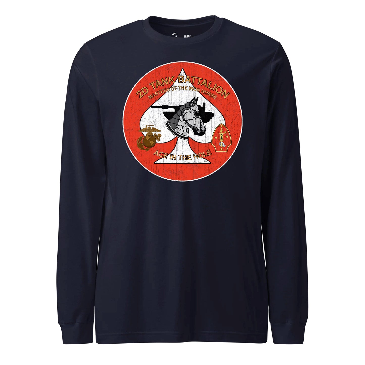 2nd Tank Battalion Long Sleeve T-Shirt
