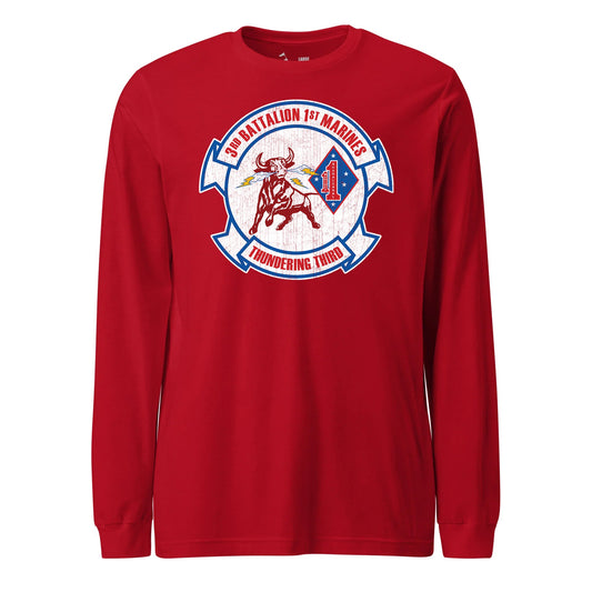 3rd Battalion 1st Marines Long Sleeve T-Shirt