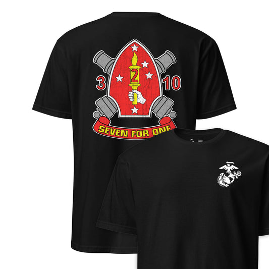 3rd Battalion 10th Marines Back Print T-Shirt