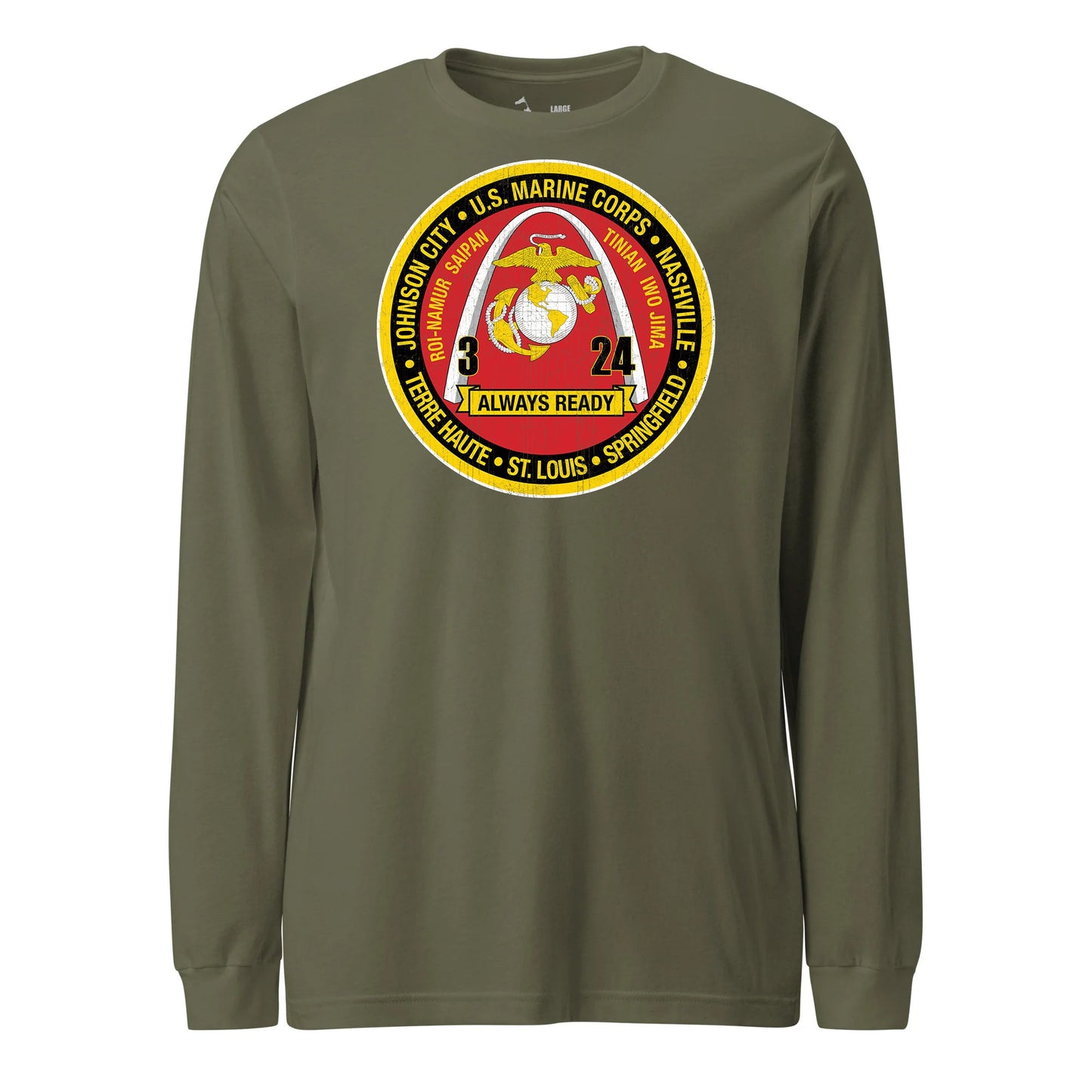 3rd Battalion 24th Marines Long Sleeve T-Shirt