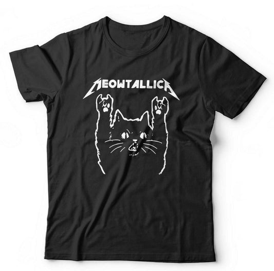 Meowtallica Tshirt Unisex & Kids Style001