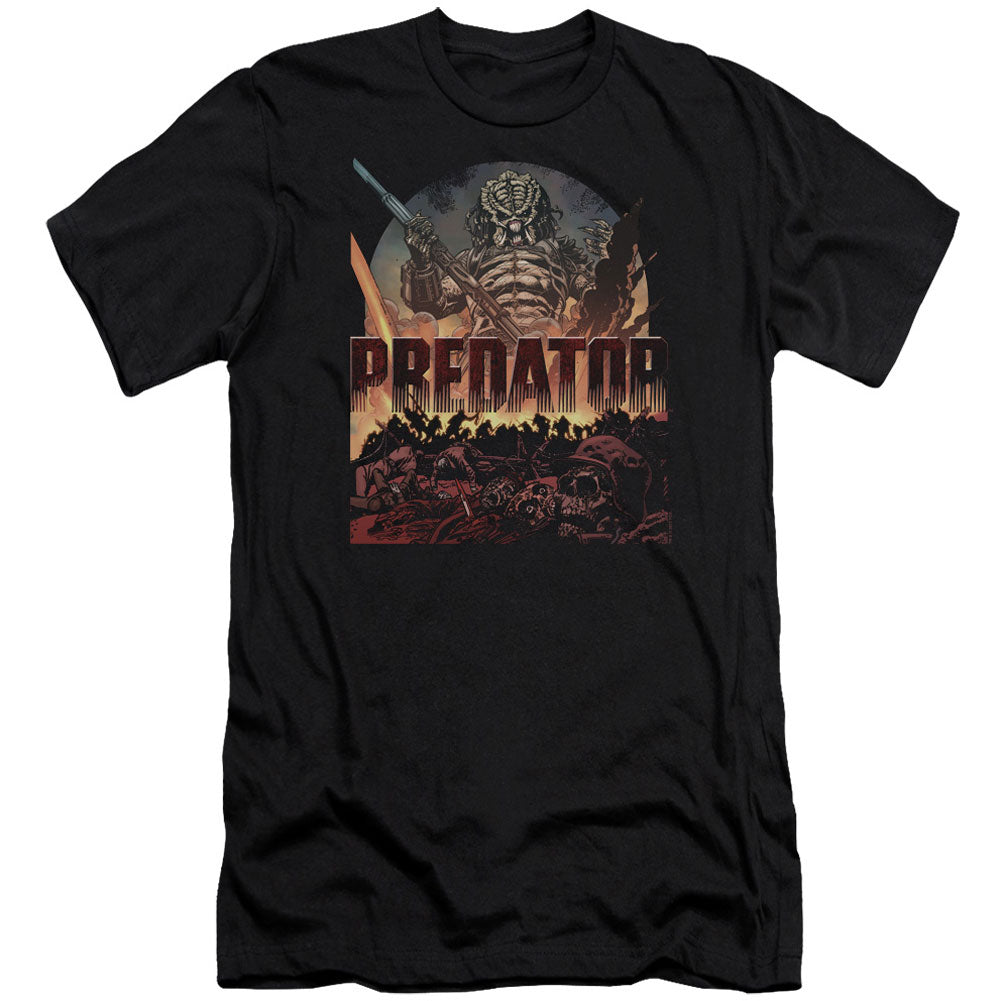 Battle Premium Canvas Brand Slim Fit T-shirt
