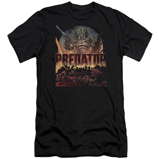Battle Premium Canvas Brand Slim Fit T-shirt