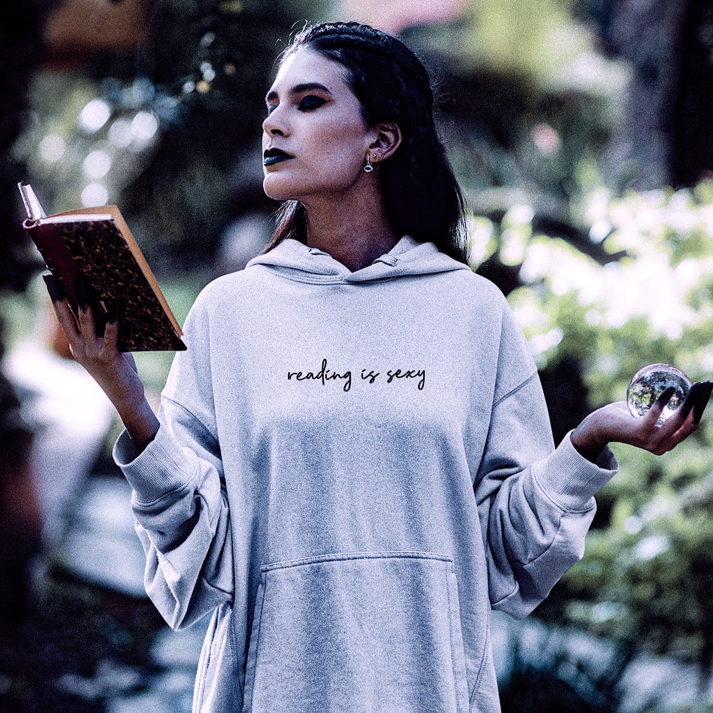 Reading is Sexy Hooded Sweatshirt