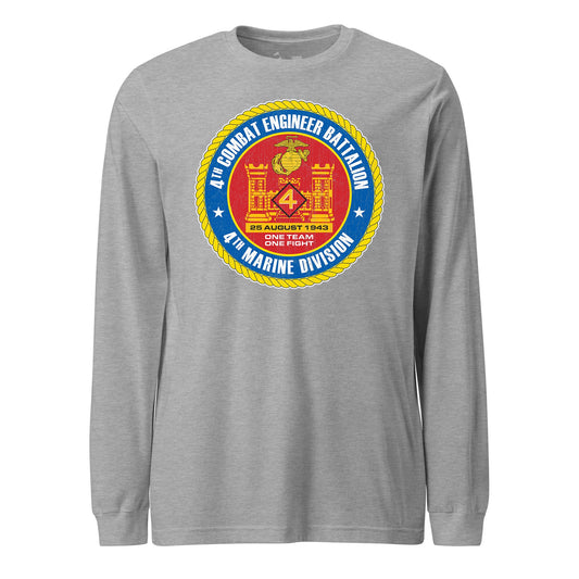 4th Combat Engineer Battalion Long Sleeve T-Shirt