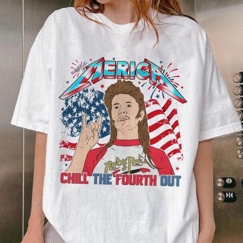 4th Of July Joe Dirt Shirt, Joe Dirt 4Th Of July Tee, Chill the Fourth Out Sweatshirt, Independence Day , Joe Dirt Shirt, 4Th Of July
