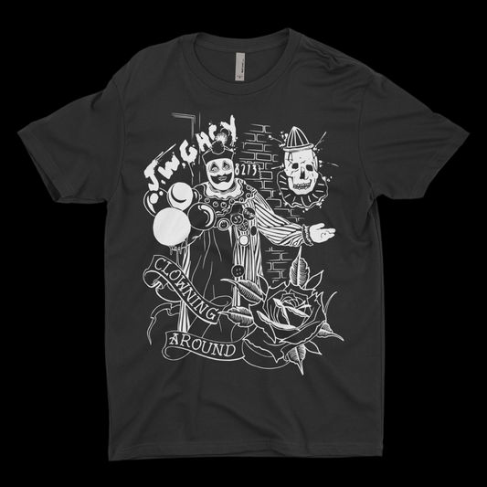 John Wayne Gacy Ã¢â‚¬Å“Clowning AroundÃ¢â‚¬Â T-Shirt