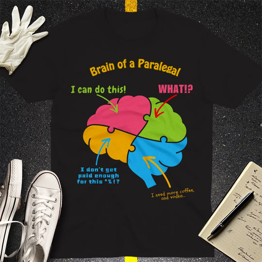 Paralegal Brain - T-Shirt