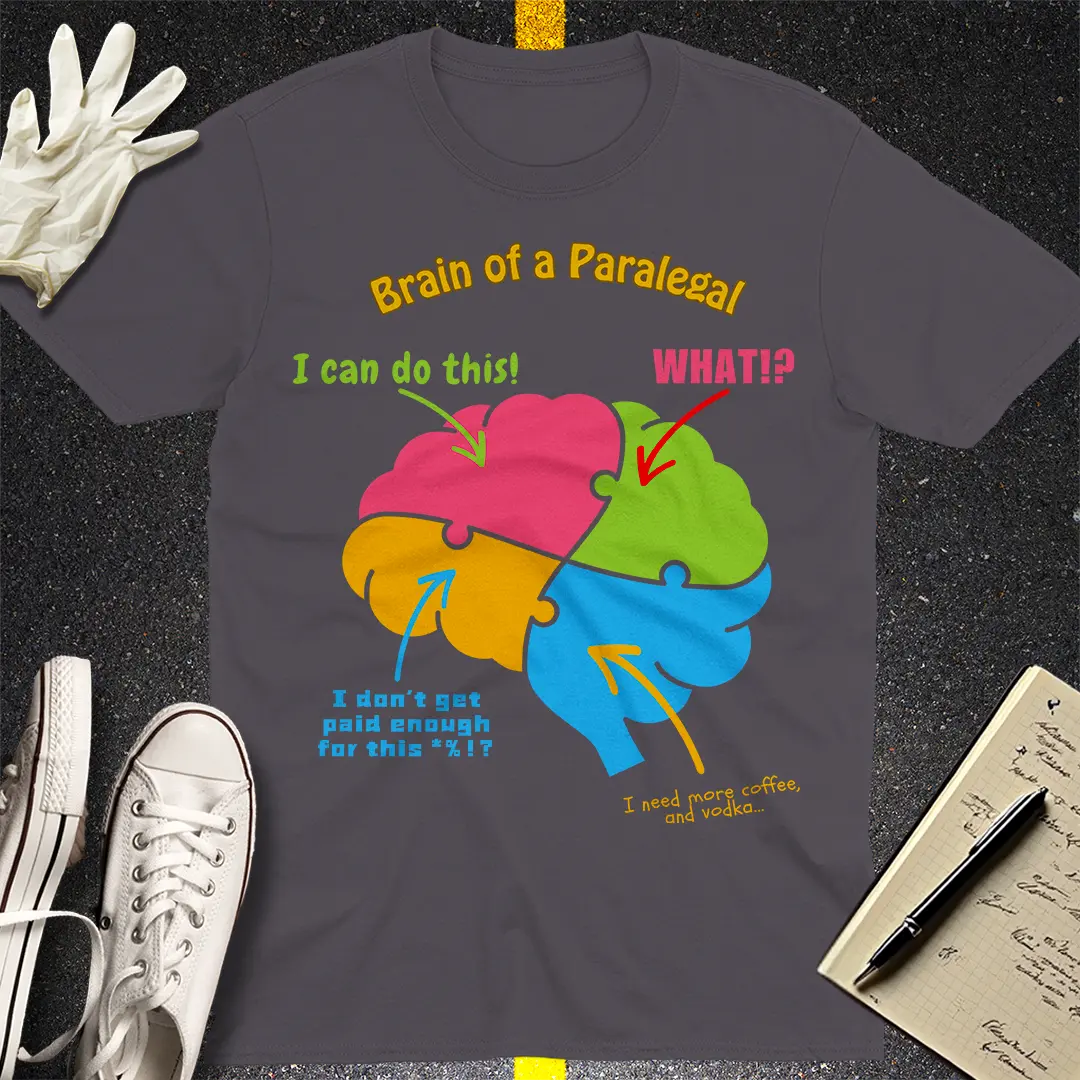 Paralegal Brain - T-Shirt