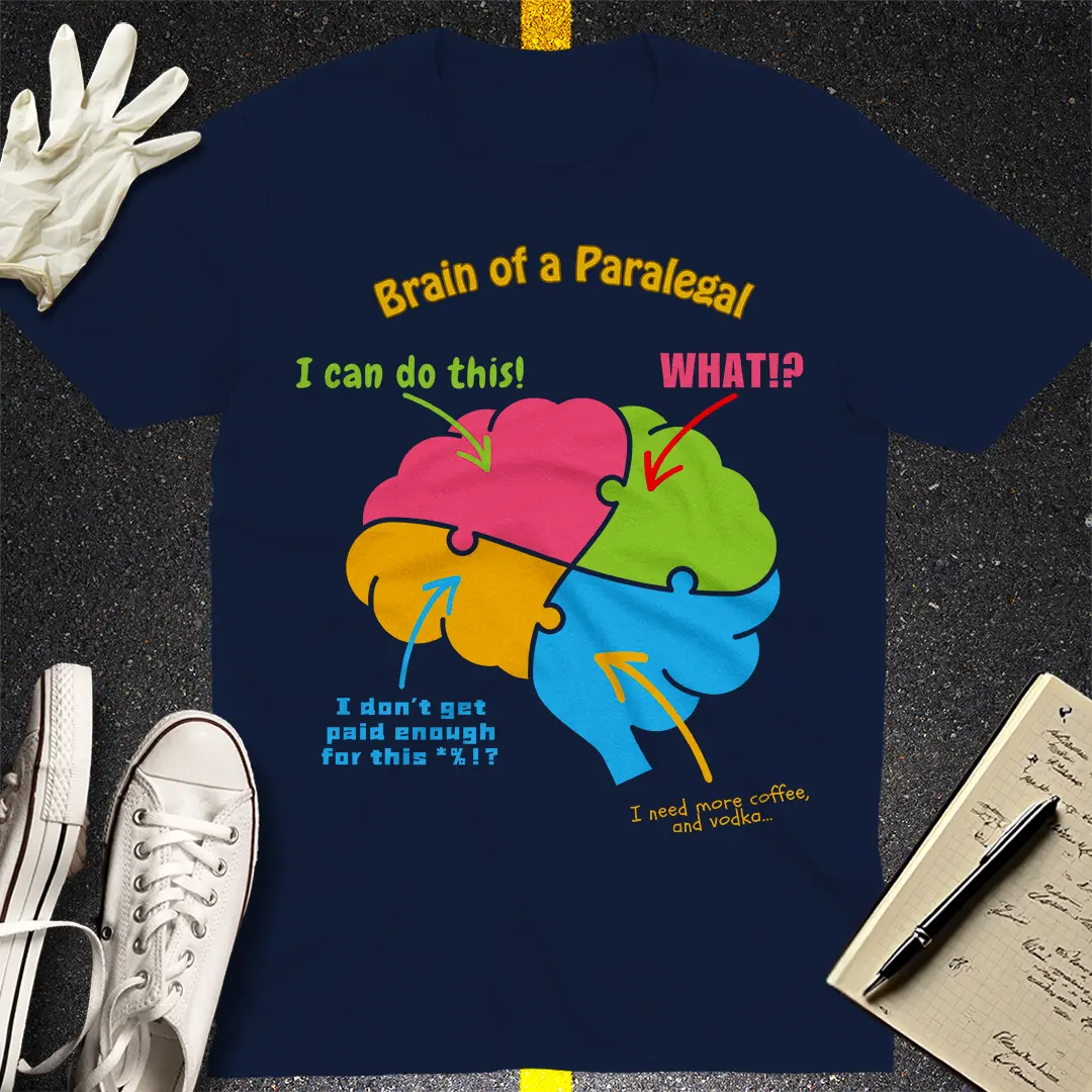 Paralegal Brain - T-Shirt