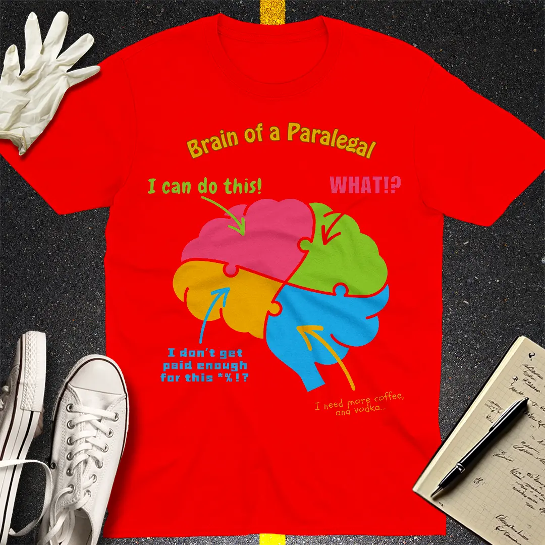 Paralegal Brain - T-Shirt