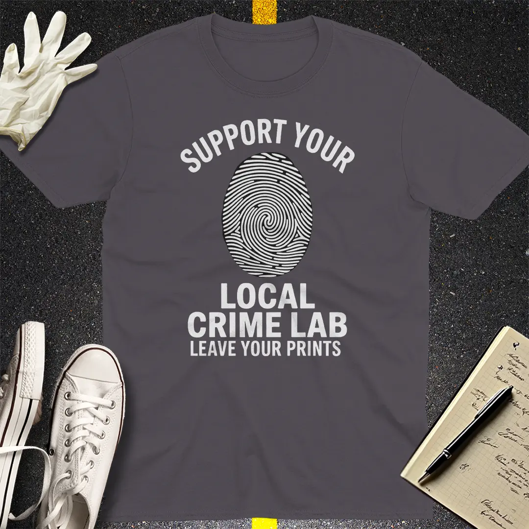 Support Your Crime Lab T-Shirt
