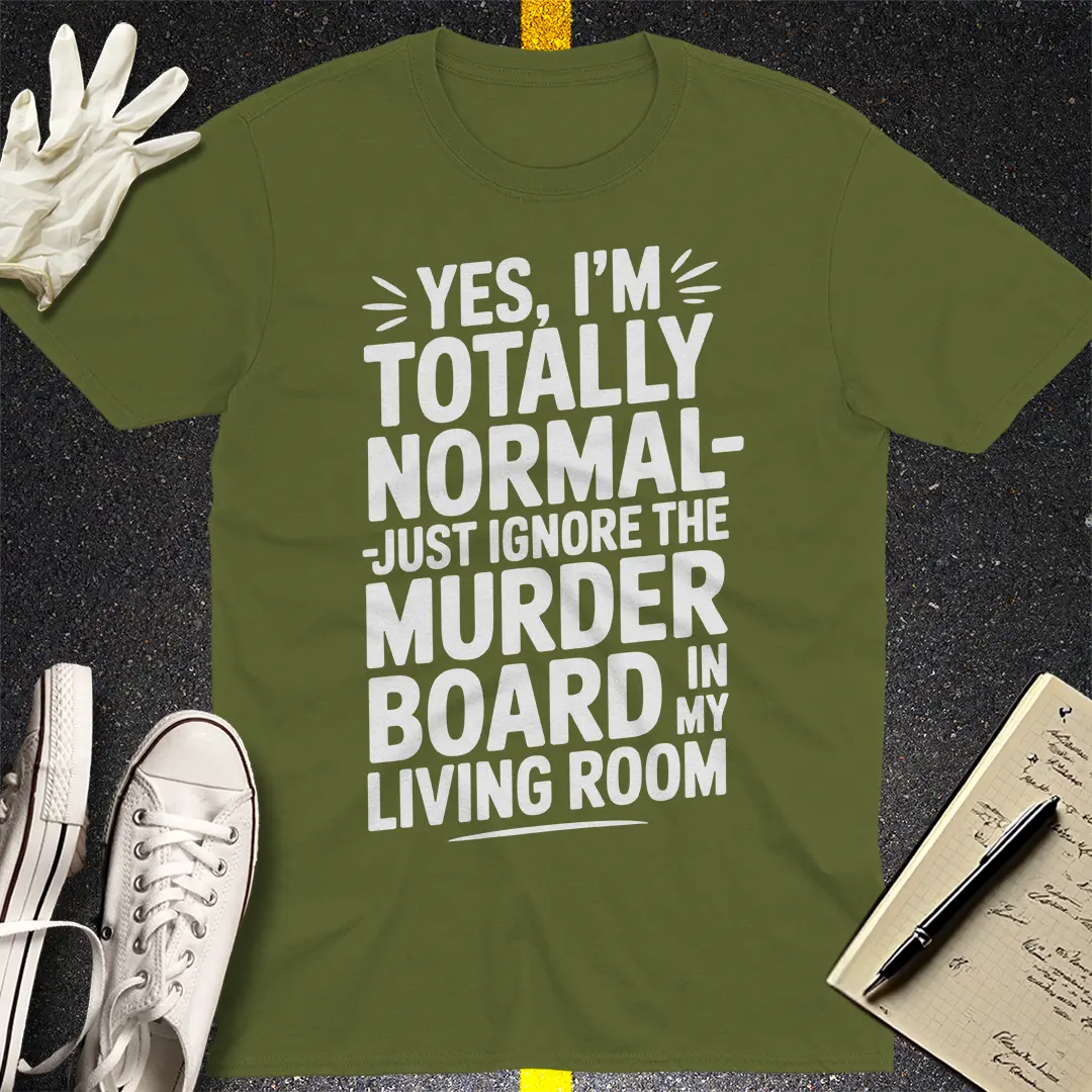 Murder Board Humor T-Shirt