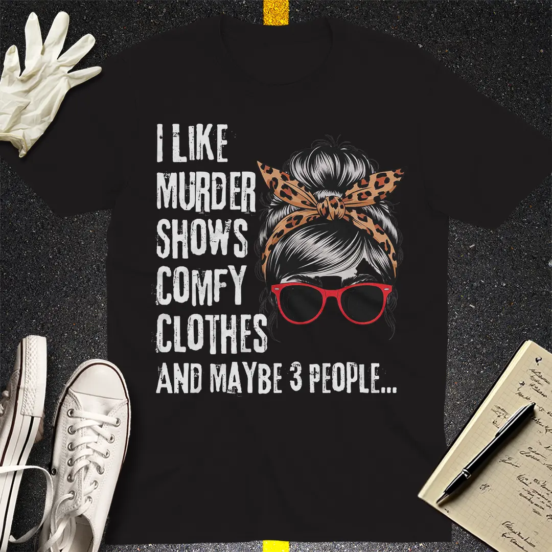 Messy Bun Legal Fun T-Shirt Style004