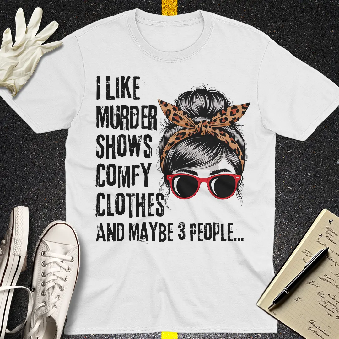 Messy Bun Legal Fun T-Shirt Style004