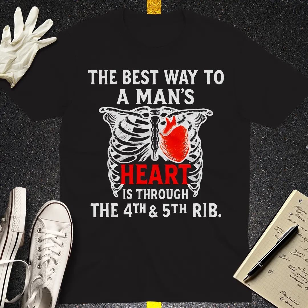 Shortcut To A Man's Heart T-Shirt
