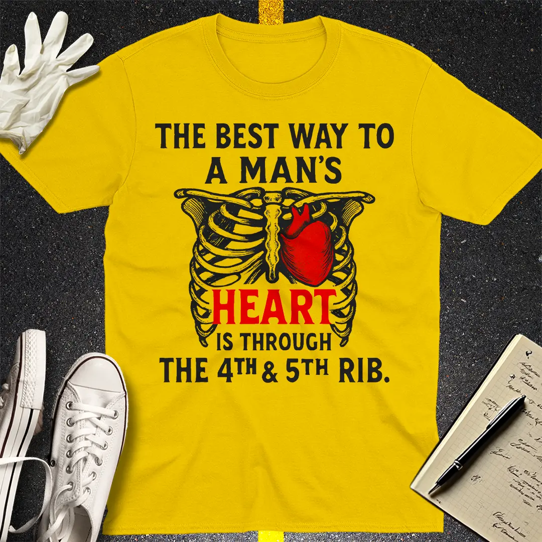 Shortcut To A Man's Heart T-Shirt