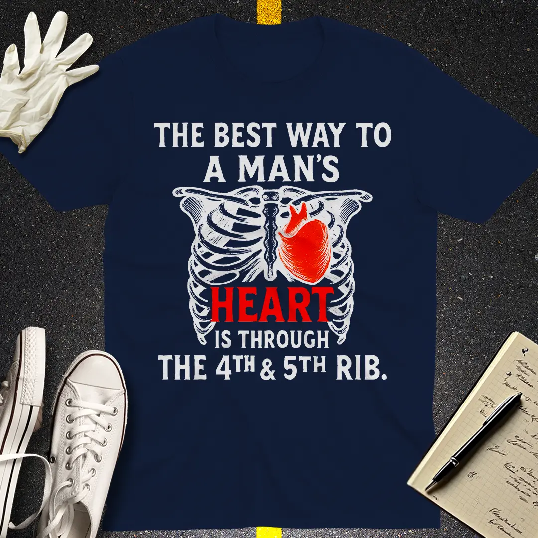 Shortcut To A Man's Heart T-Shirt