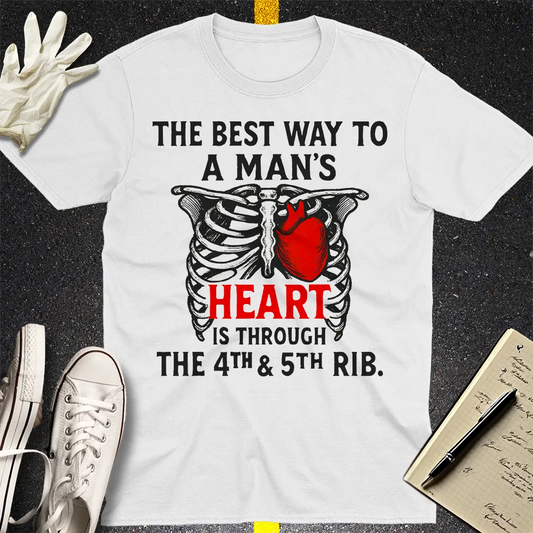Shortcut To A Man's Heart T-Shirt