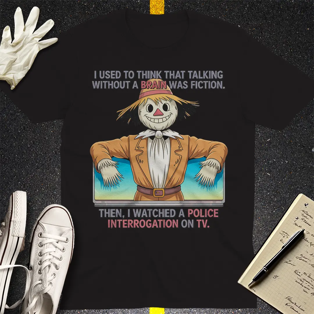 No Brain Interrogation T-Shirt