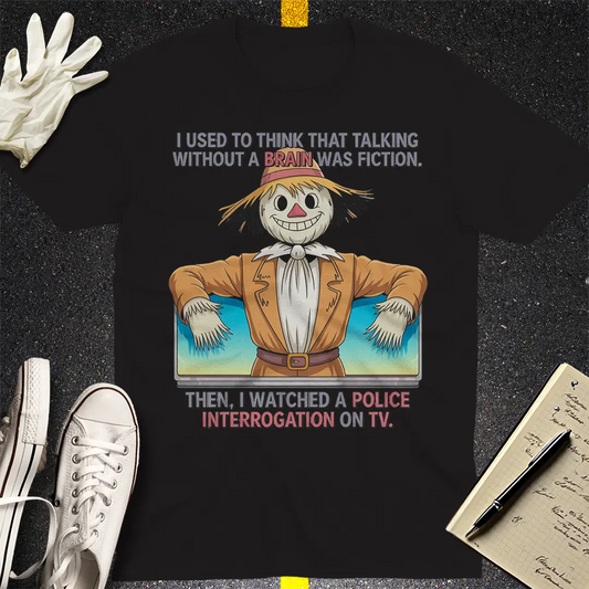 No Brain Interrogation T-Shirt