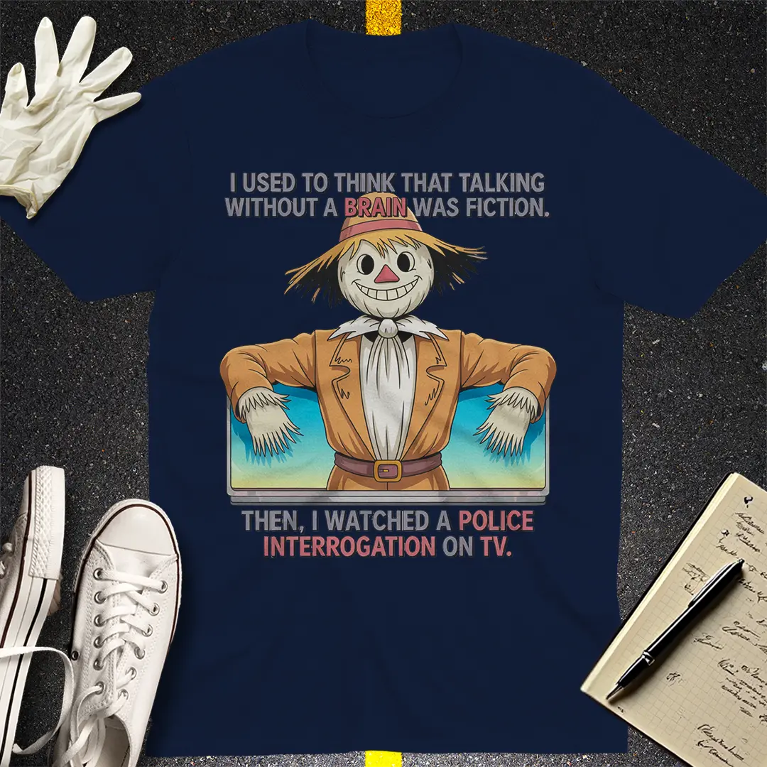 No Brain Interrogation T-Shirt
