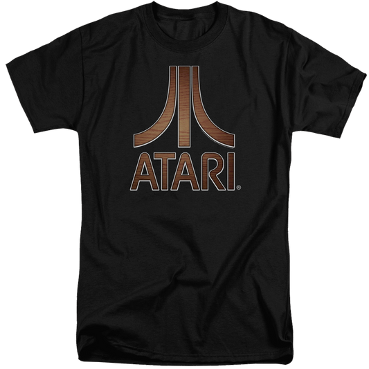 Atari Classic Wood Emblem - Men's Tall Fit T-Shirt