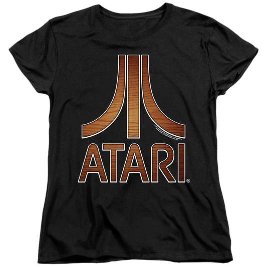 Atari Classic Wood Emblem - Women's T-Shirt