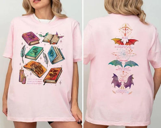 Acotar Series Two Sided Sweatshirt, Velaris City of Starlight Shirt, Throne Of Glass Shirt, The Bat Boys Shirt, Bookish Gift